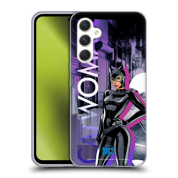 DC Women Core Compositions Catwoman Soft Gel Case for Samsung Galaxy A54 5G