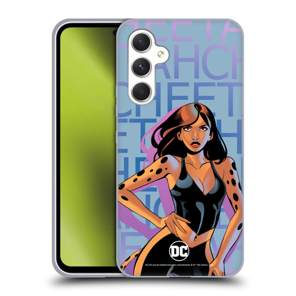 DC Women Core Compositions Cheetah Soft Gel Case for Samsung Galaxy A54 5G