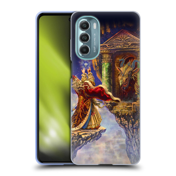 Myles Pinkney Mythical Dragon's Eye Soft Gel Case for Motorola Moto G Stylus 5G (2022)
