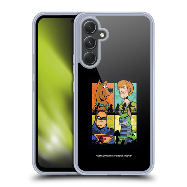 Scoob! Scooby-Doo Movie Graphics Scoob And Falcon Force Soft Gel Case for Samsung Galaxy A54 5G
