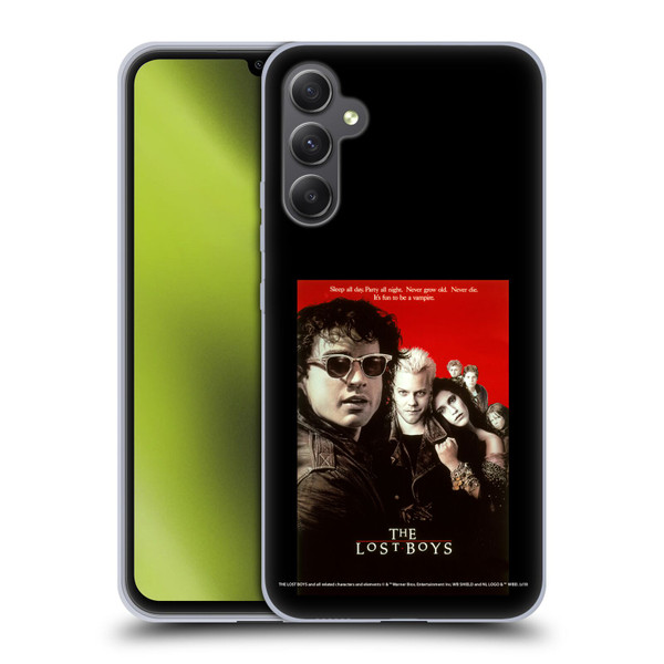 The Lost Boys Characters Poster Soft Gel Case for Samsung Galaxy A34 5G