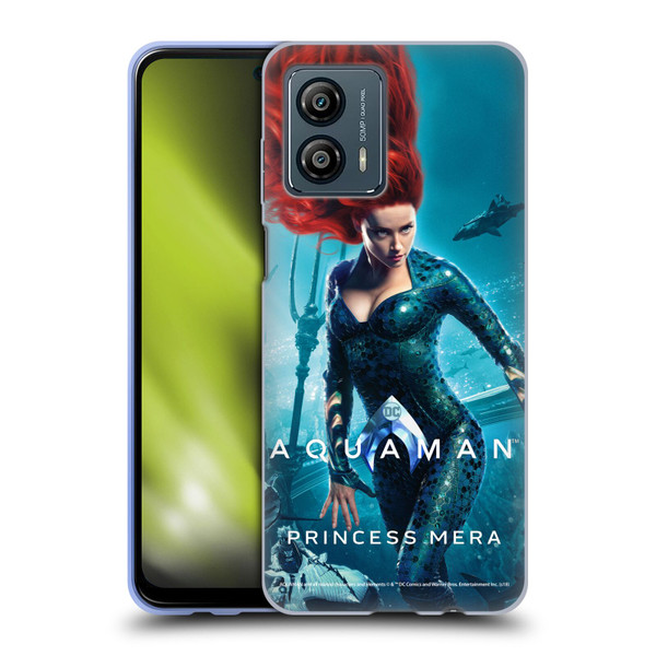 Aquaman Movie Posters Princess Mera Soft Gel Case for Motorola Moto G53 5G