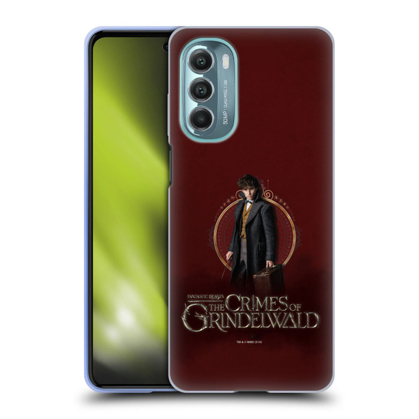 Fantastic Beasts The Crimes Of Grindelwald Character Art Newt Scamander Soft Gel Case for Motorola Moto G Stylus 5G (2022)