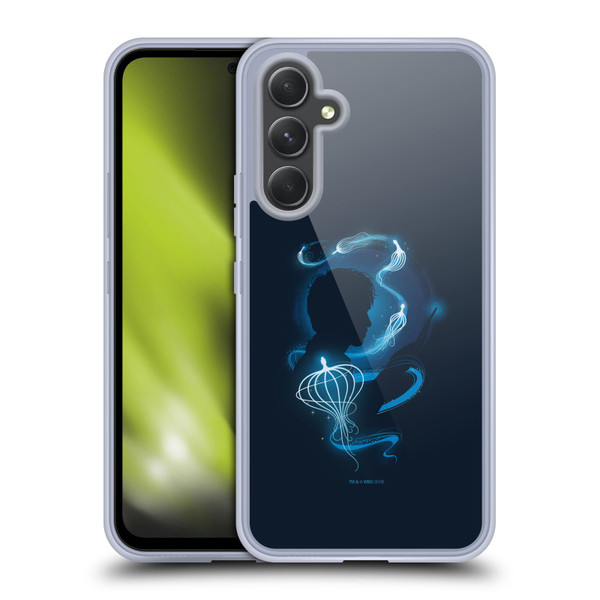 Fantastic Beasts The Crimes Of Grindelwald Key Art Silhouette Soft Gel Case for Samsung Galaxy A54 5G