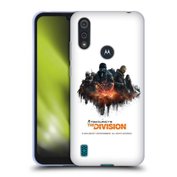 Tom Clancy's The Division Factions Group Soft Gel Case for Motorola Moto E6s (2020)