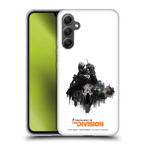 Tom Clancy's The Division Factions Last Man Batallion Soft Gel Case for Samsung Galaxy A34 5G