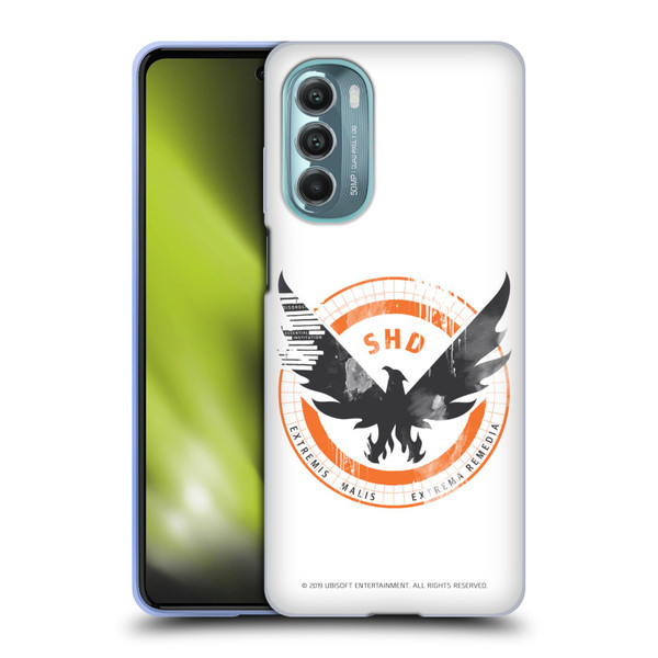 Tom Clancy's The Division Key Art Logo White Soft Gel Case for Motorola Moto G Stylus 5G (2022)