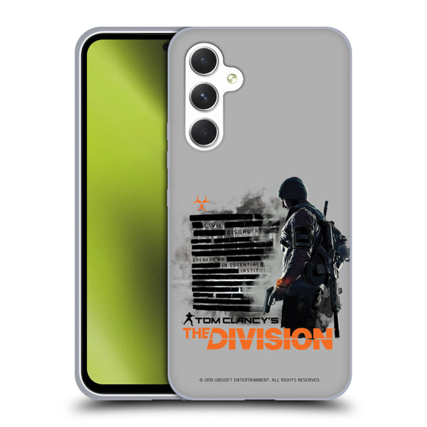 Tom Clancy's The Division Key Art Character Soft Gel Case for Samsung Galaxy A54 5G