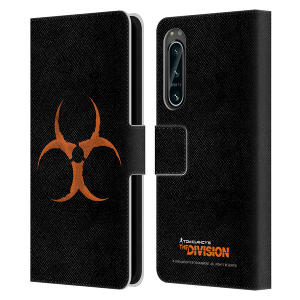 Tom Clancy's The Division Dark Zone Virus Leather Book Wallet Case Cover For Sony Xperia 5 IV