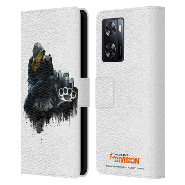 Tom Clancy's The Division Factions Rioters Leather Book Wallet Case Cover For OPPO A57s
