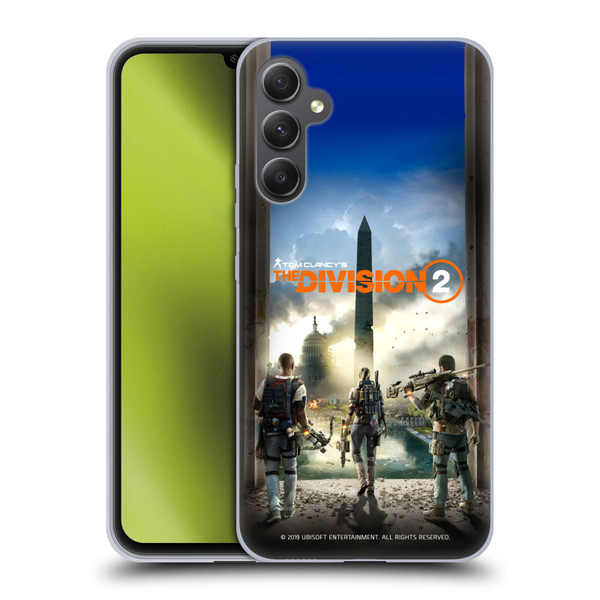 Tom Clancy's The Division 2 Characters Key Art Soft Gel Case for Samsung Galaxy A34 5G