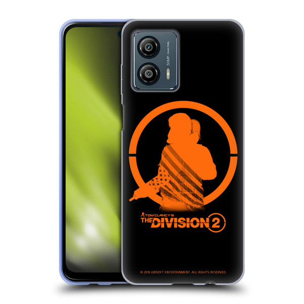 Tom Clancy's The Division 2 Characters Female Agent Soft Gel Case for Motorola Moto G53 5G