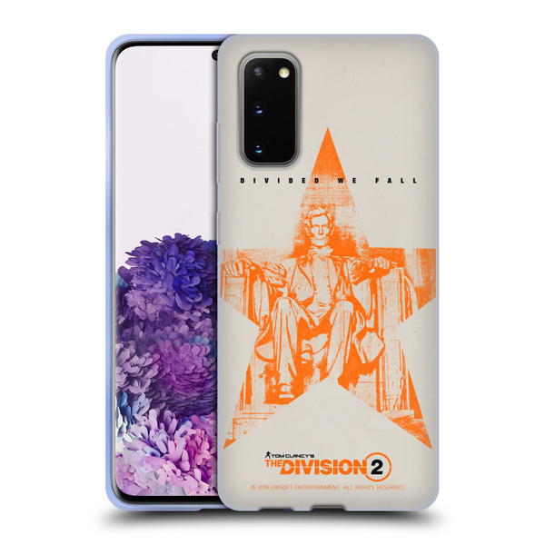 Tom Clancy's The Division 2 Key Art Lincoln Soft Gel Case for Samsung Galaxy S20 / S20 5G