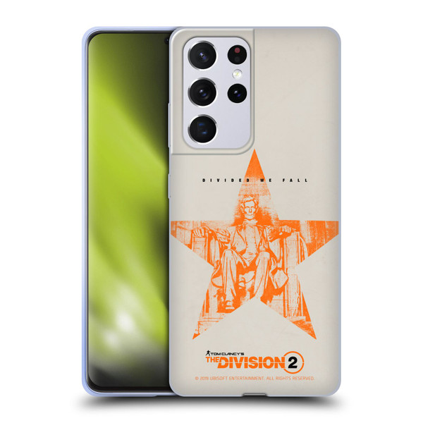 Tom Clancy's The Division 2 Key Art Lincoln Soft Gel Case for Samsung Galaxy S21 Ultra 5G
