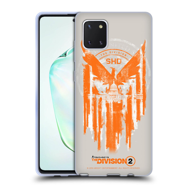 Tom Clancy's The Division 2 Key Art Phoenix Capitol Building Soft Gel Case for Samsung Galaxy Note10 Lite