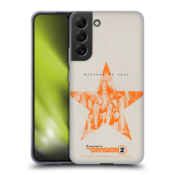 Tom Clancy's The Division 2 Key Art Lincoln Soft Gel Case for Samsung Galaxy S22+ 5G