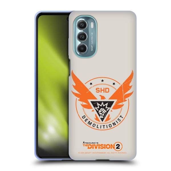 Tom Clancy's The Division 2 Logo Art Demolitionist Soft Gel Case for Motorola Moto G Stylus 5G (2022)
