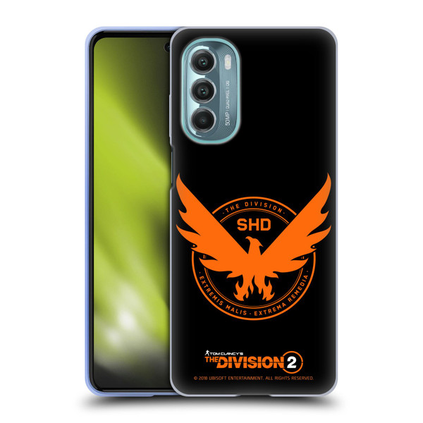 Tom Clancy's The Division 2 Logo Art Phoenix Soft Gel Case for Motorola Moto G Stylus 5G (2022)