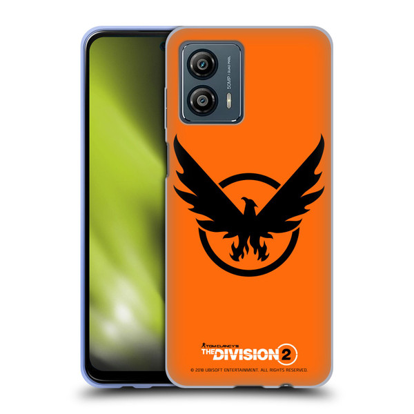 Tom Clancy's The Division 2 Logo Art Phoenix 2 Soft Gel Case for Motorola Moto G53 5G
