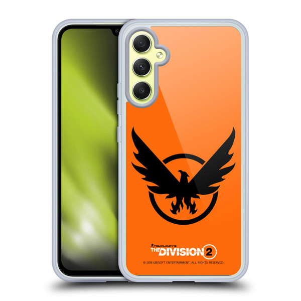 Tom Clancy's The Division 2 Logo Art Phoenix 2 Soft Gel Case for Samsung Galaxy A34 5G