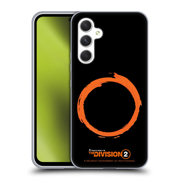 Tom Clancy's The Division 2 Logo Art Ring Soft Gel Case for Samsung Galaxy A54 5G