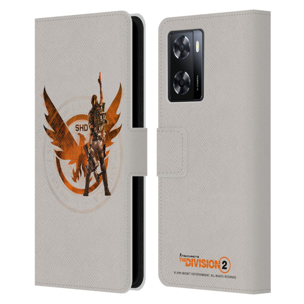 Tom Clancy's The Division 2 Characters Female Agent 2 Leather Book Wallet Case Cover For OPPO A57s