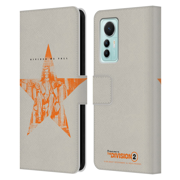 Tom Clancy's The Division 2 Key Art Lincoln Leather Book Wallet Case Cover For Xiaomi 12 Lite