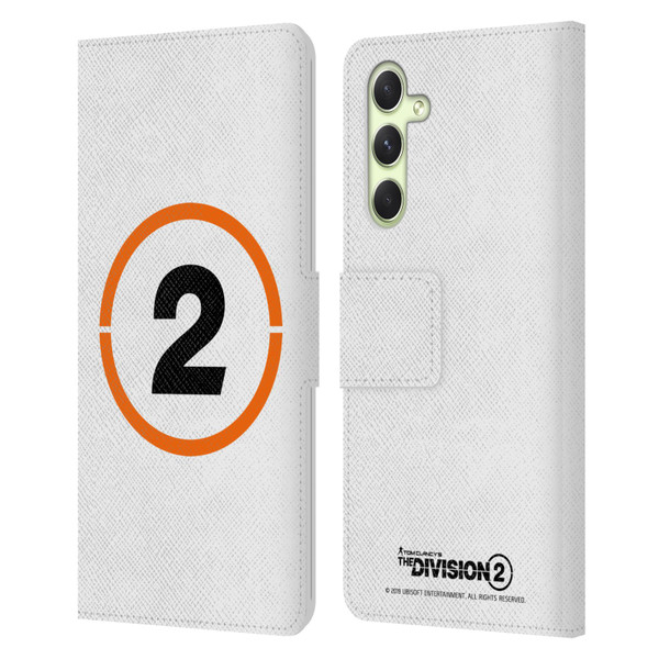 Tom Clancy's The Division 2 Logo Art Ring 2 Leather Book Wallet Case Cover For Samsung Galaxy A54 5G