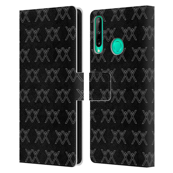 BROS Logo Art Pattern Leather Book Wallet Case Cover For Huawei P40 lite E