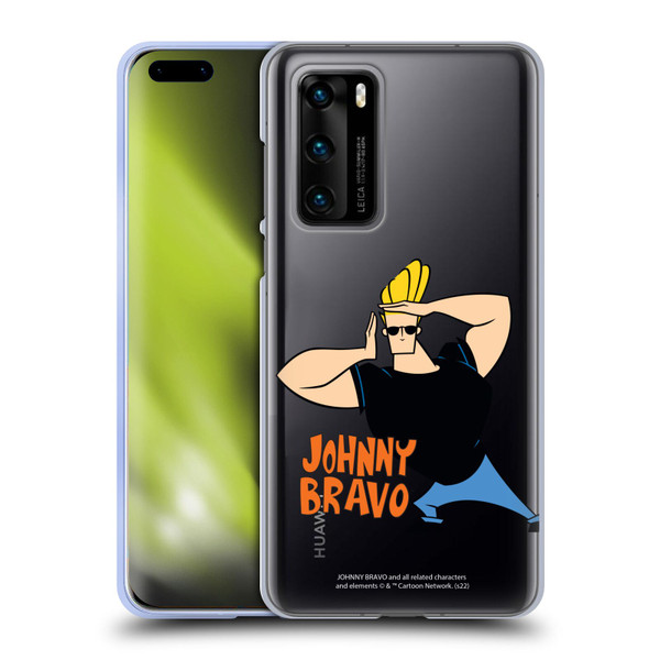 Johnny Bravo Graphics Character Soft Gel Case for Huawei P40 5G