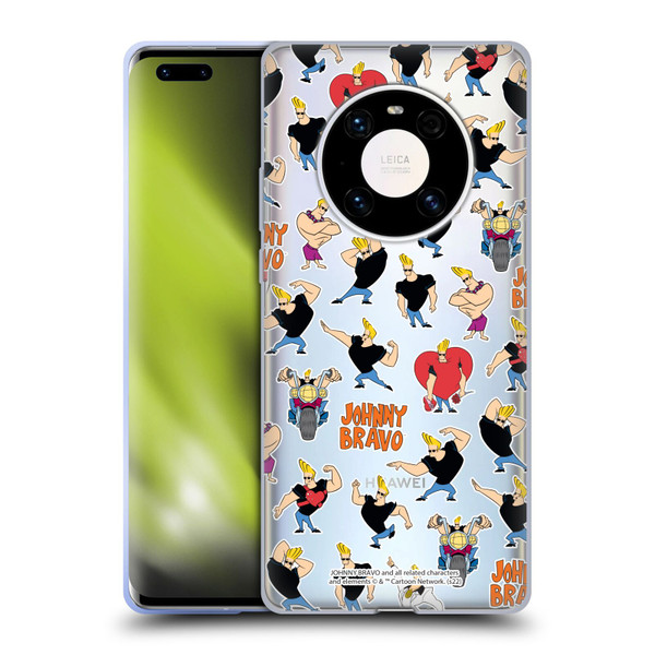 Johnny Bravo Graphics Pattern Soft Gel Case for Huawei Mate 40 Pro 5G