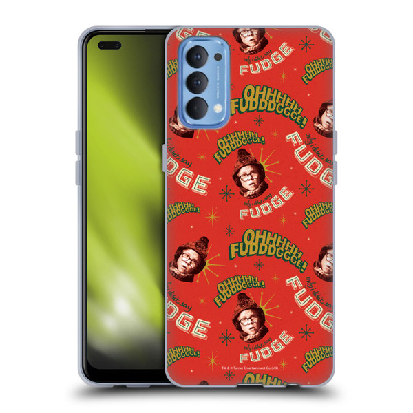 A Christmas Story Composed Art Alfie Pattern Soft Gel Case for OPPO Reno 4 5G