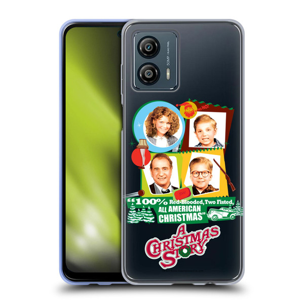 A Christmas Story Graphics Family Soft Gel Case for Motorola Moto G53 5G