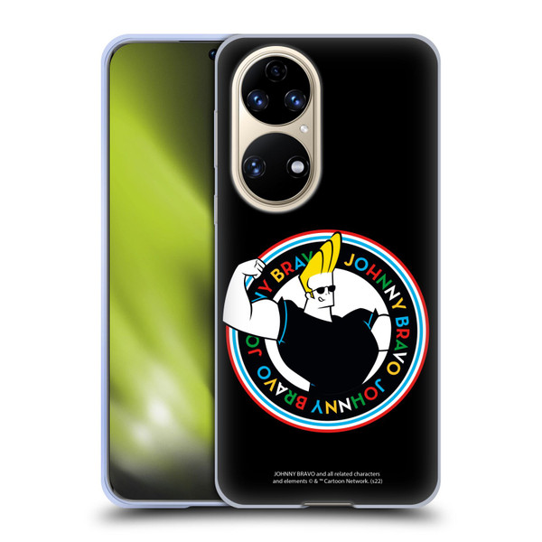 Johnny Bravo Graphics Logo Soft Gel Case for Huawei P50