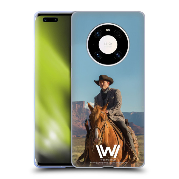 Westworld Characters Teddy Flood Soft Gel Case for Huawei Mate 40 Pro 5G
