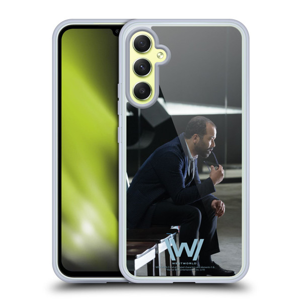 Westworld Characters Bernard Lowe Soft Gel Case for Samsung Galaxy A34 5G