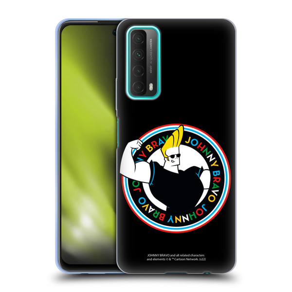 Johnny Bravo Graphics Logo Soft Gel Case for Huawei P Smart (2021)