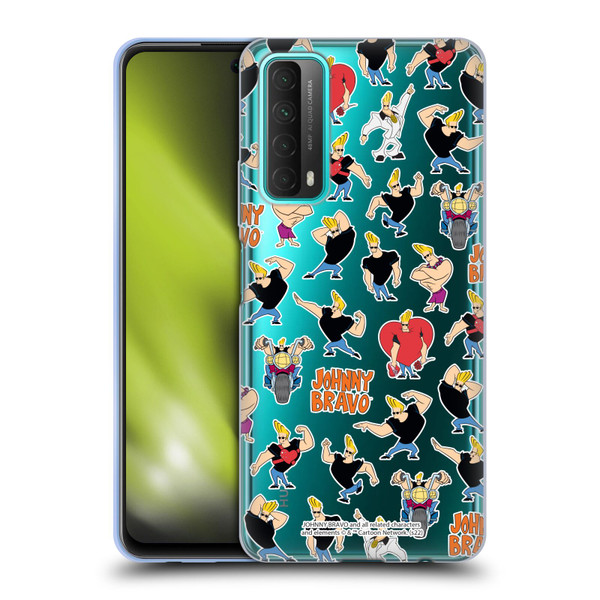 Johnny Bravo Graphics Pattern Soft Gel Case for Huawei P Smart (2021)
