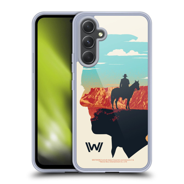 Westworld Graphics Ford And William Soft Gel Case for Samsung Galaxy A54 5G