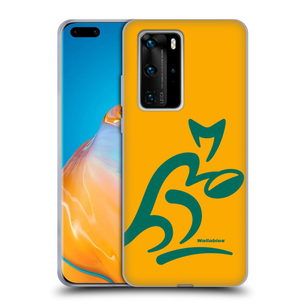 Australia National Rugby Union Team Crest Oversized Soft Gel Case for Huawei P40 Pro / P40 Pro Plus 5G