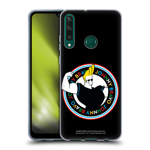 Johnny Bravo Graphics Logo Soft Gel Case for Huawei Y6p