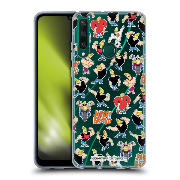 Johnny Bravo Graphics Pattern Soft Gel Case for Huawei Y6p