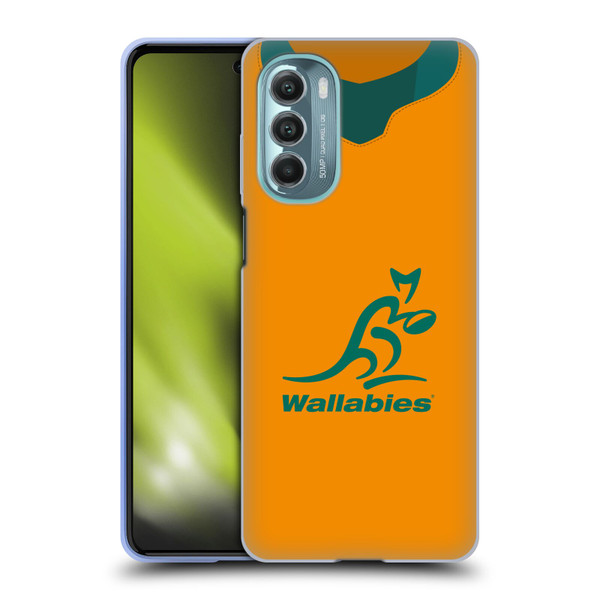 Australia National Rugby Union Team 2021 Jersey Home Soft Gel Case for Motorola Moto G Stylus 5G (2022)