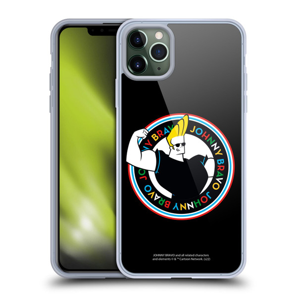 Johnny Bravo Graphics Logo Soft Gel Case for Apple iPhone 11 Pro Max