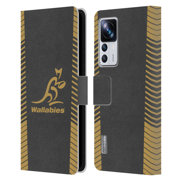 Australia National Rugby Union Team Wallabies Replica Grey Leather Book Wallet Case Cover For Xiaomi 12T Pro