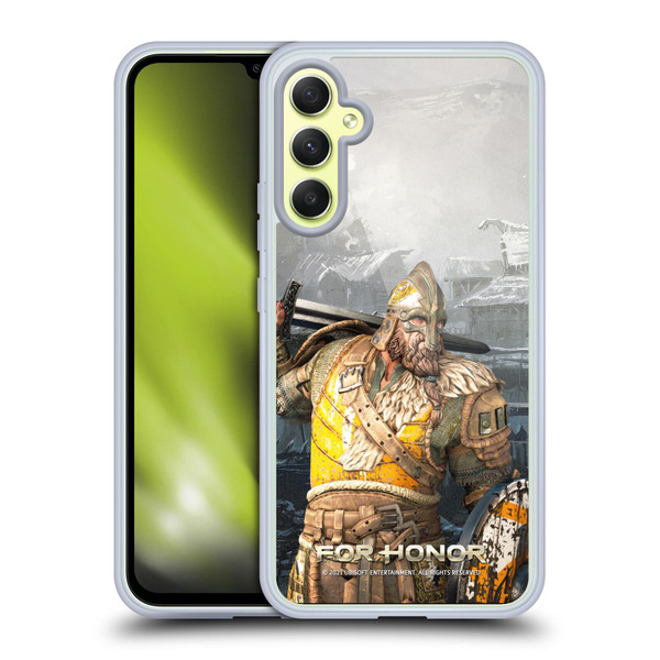 For Honor Characters Warlord Soft Gel Case for Samsung Galaxy A34 5G