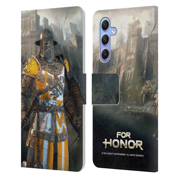 For Honor Characters Conqueror Leather Book Wallet Case Cover For Samsung Galaxy A34 5G