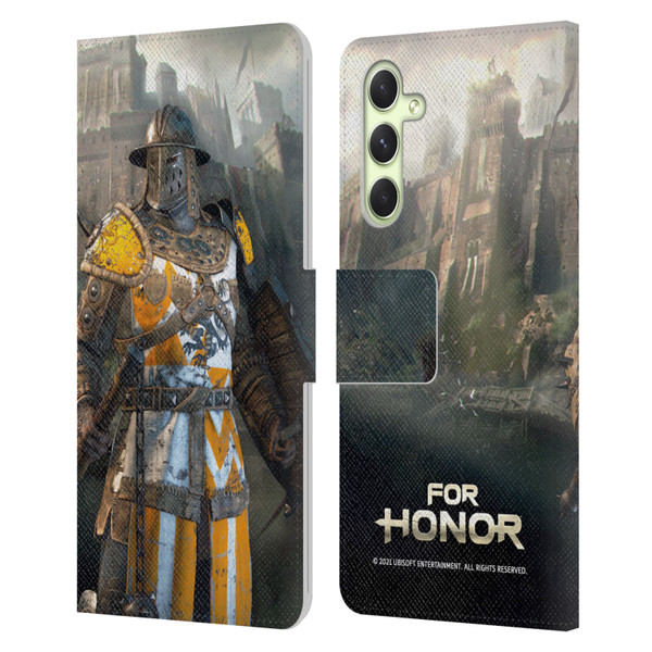 For Honor Characters Conqueror Leather Book Wallet Case Cover For Samsung Galaxy A54 5G