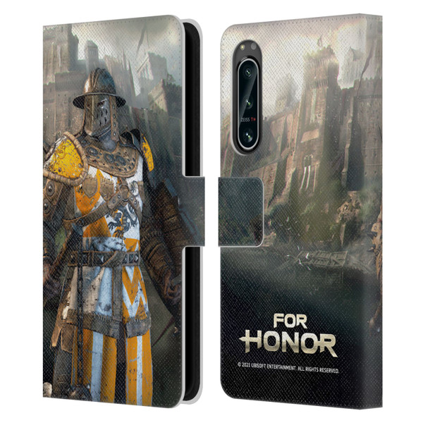 For Honor Characters Conqueror Leather Book Wallet Case Cover For Sony Xperia 5 IV
