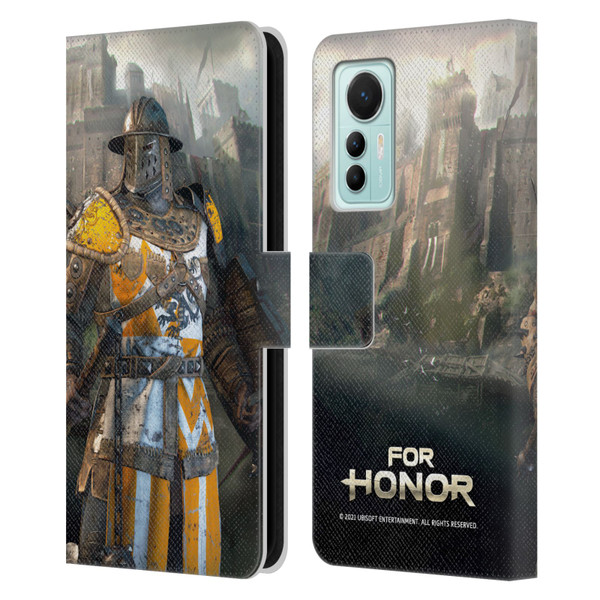 For Honor Characters Conqueror Leather Book Wallet Case Cover For Xiaomi 12 Lite